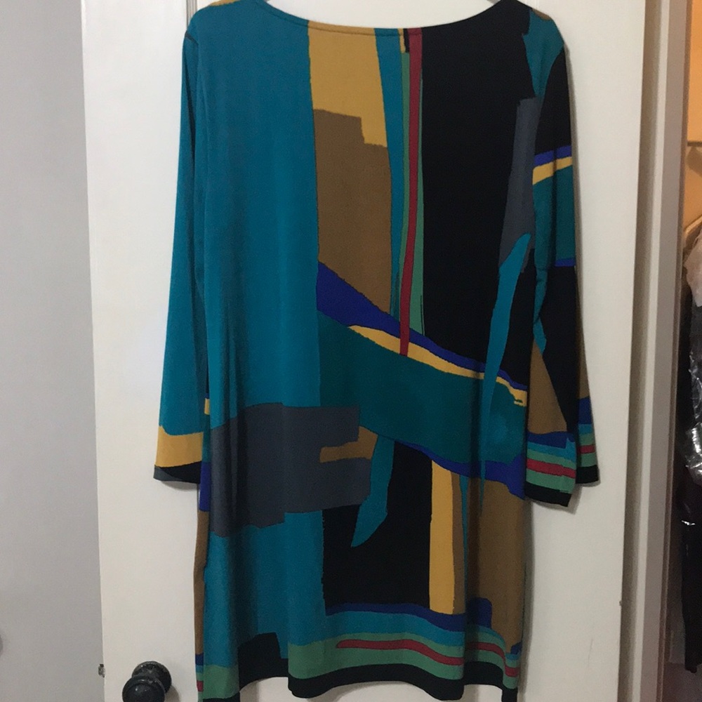 Style & Co Multi Color Dress - Picture 2 of 3